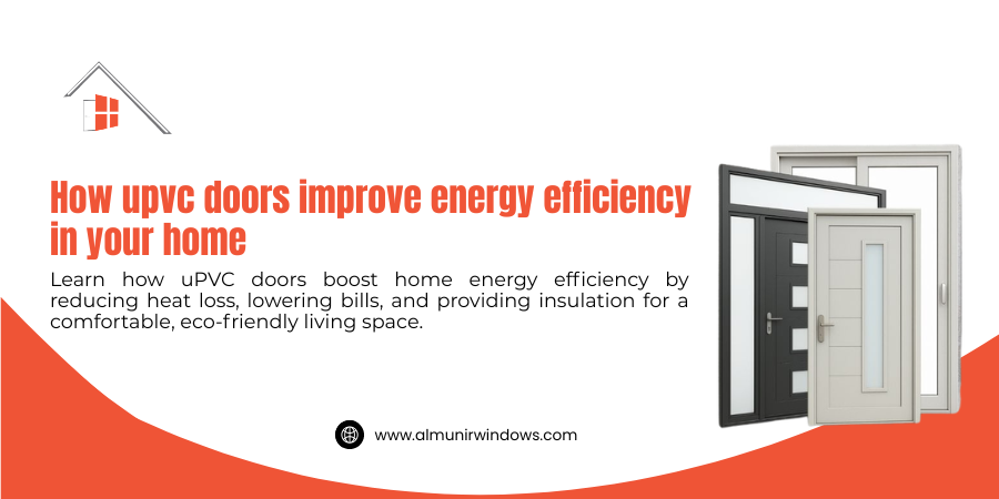 How uPVC Doors Improve Energy Efficiency in Your Home