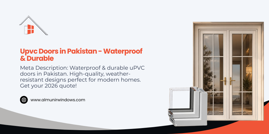 uPVC Doors in Pakistan - Waterproof & Durable