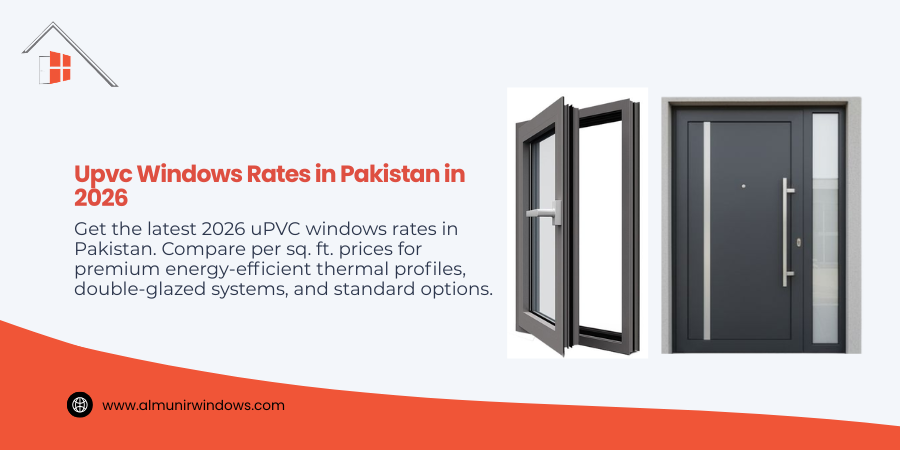 uPVC Windows Rates in Pakistan in 2026