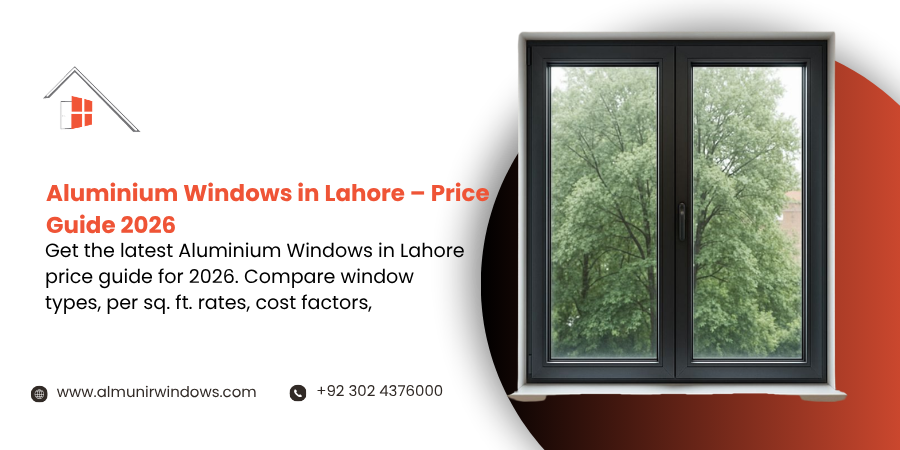 Aluminium Windows in Lahore - Price Guide 2026
