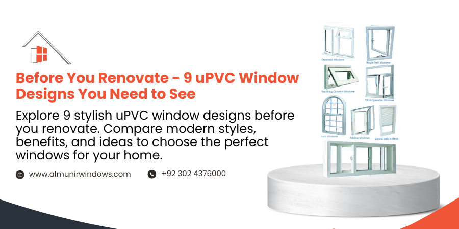 uPVC Window Design