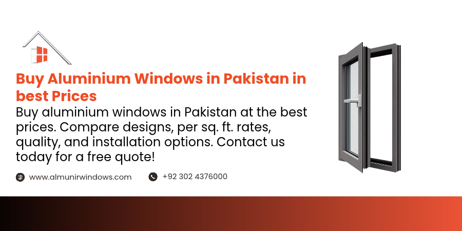 Buy Aluminium Windows in Pakistan